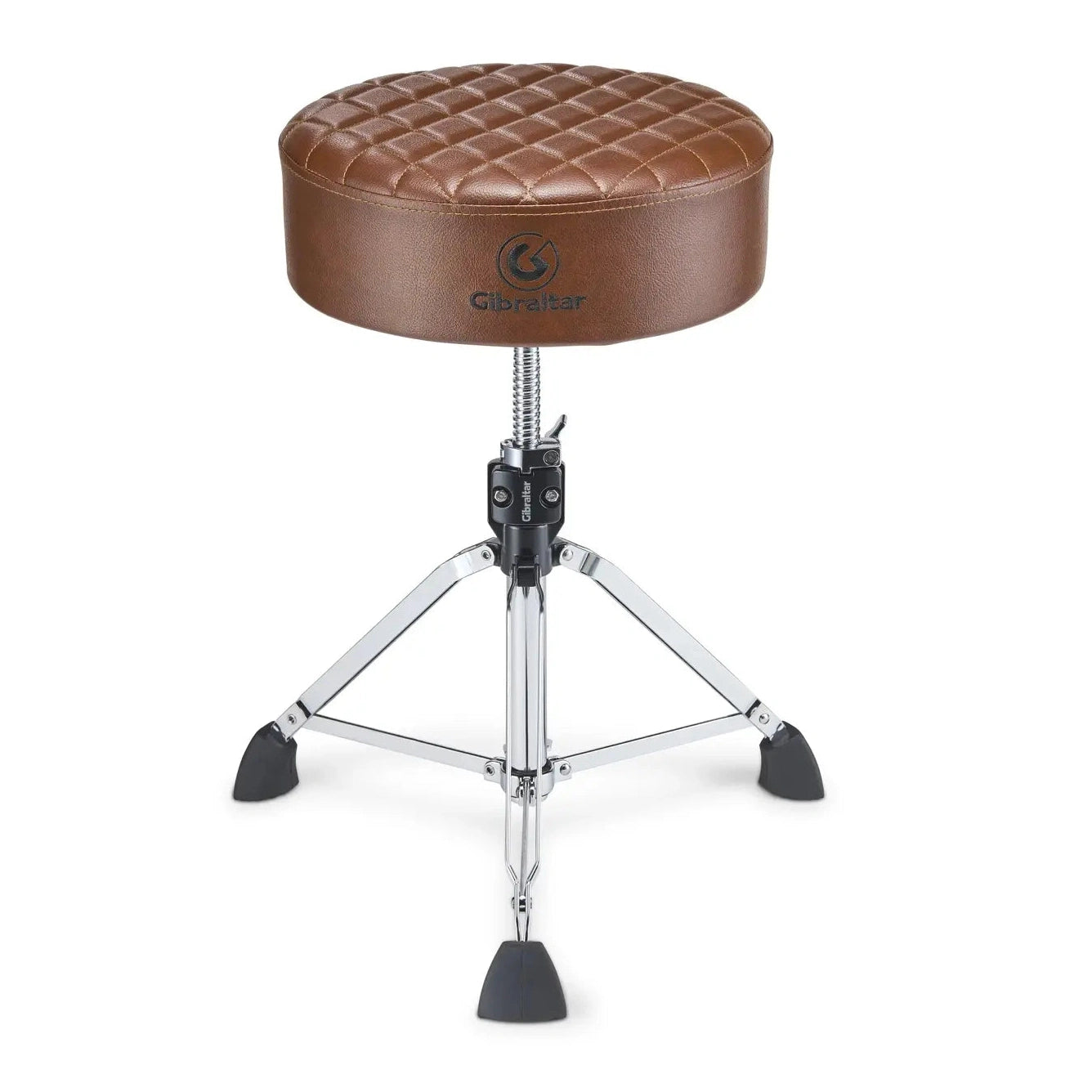 Gibraltar Stitched Round Throne 15" Chestnut - Drum Center Of Portsmouth