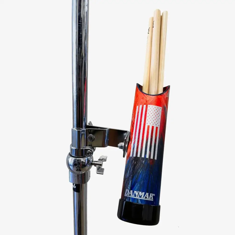 Danmar Drum Stick Holder Limited Edition Wicked Red White & Blue - Drum Center Of Portsmouth