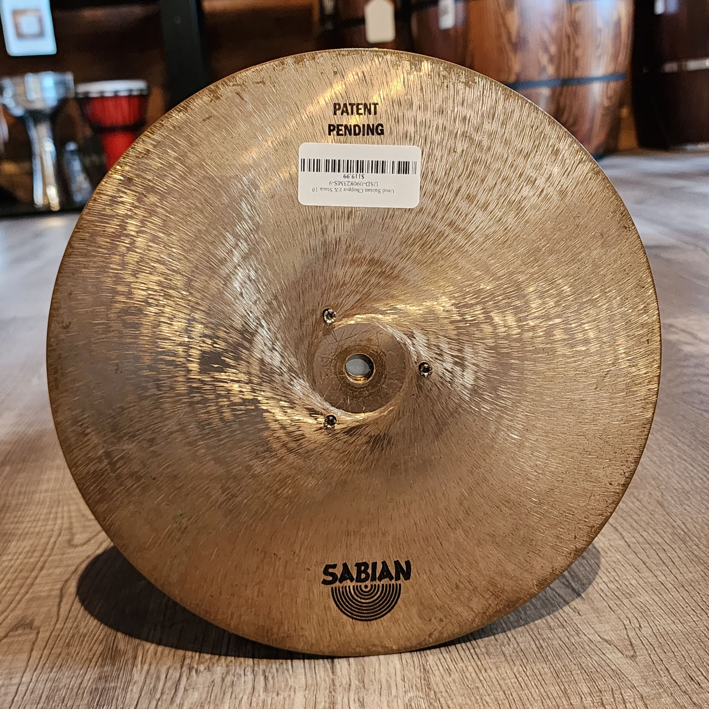 Used Sabian Chopper FX Stack 10"
