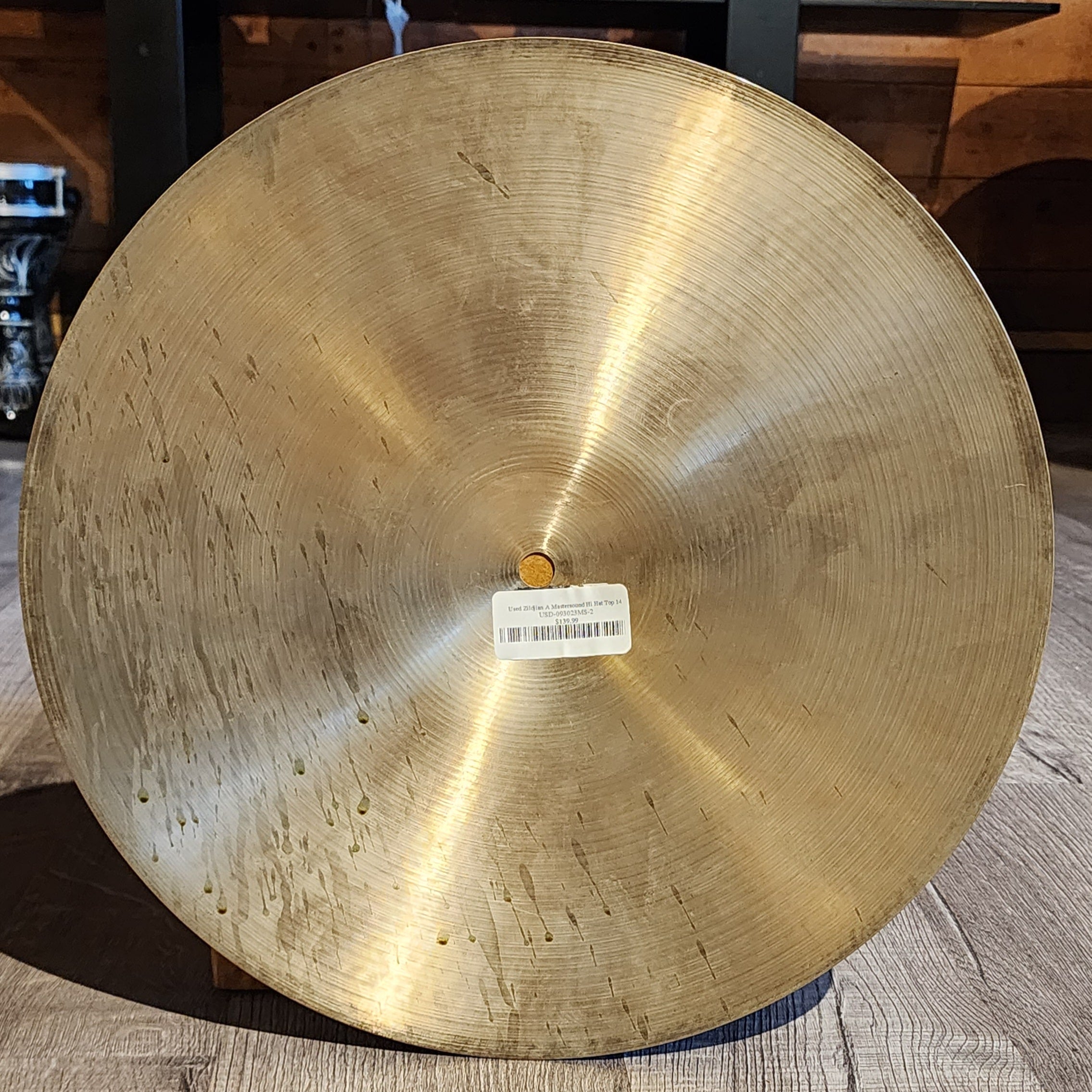 Used Zildjian A Mastersound Hi Hat Top 14"