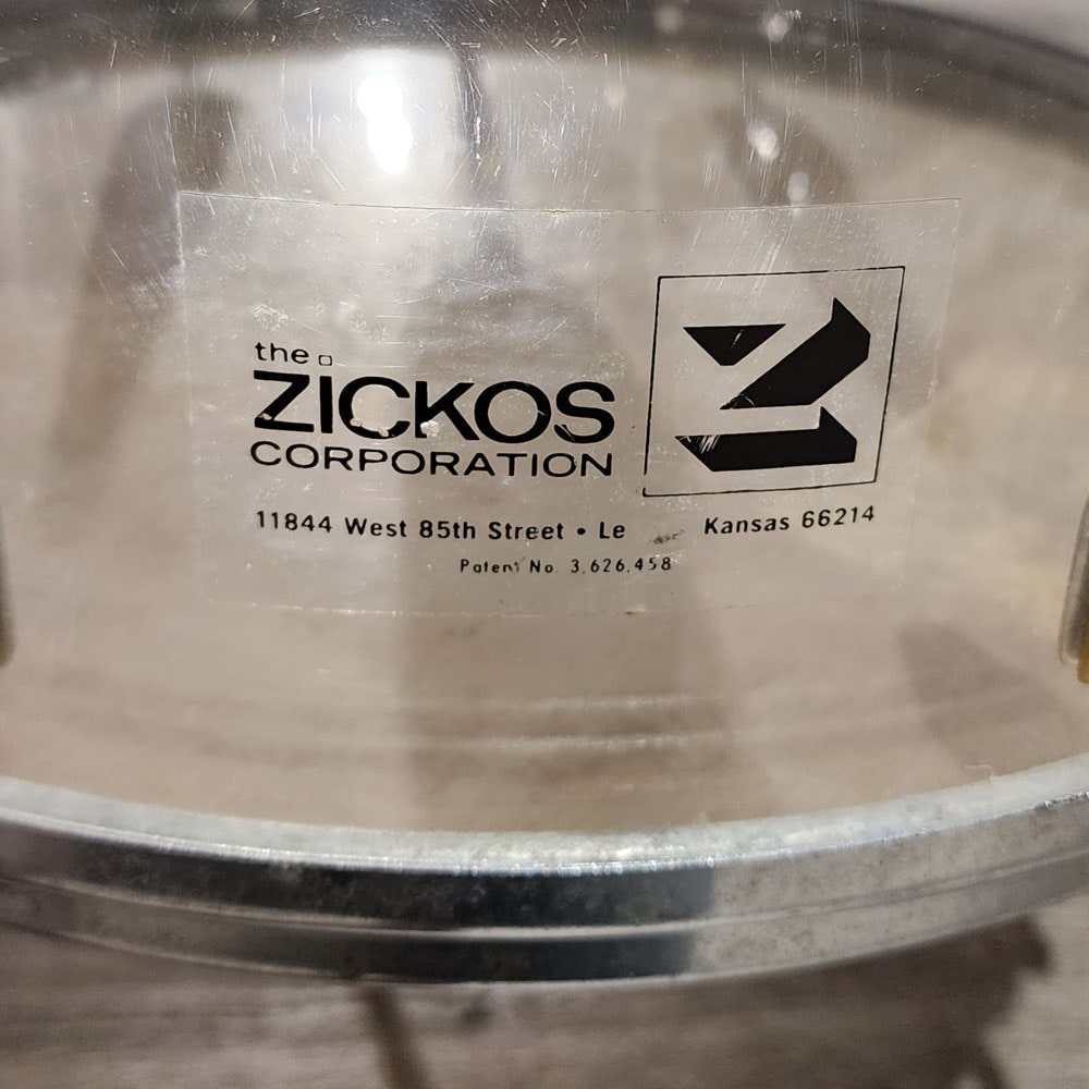 Used Vintage Zickos Clear Acrylic Floor Tom 16x16 - Drum Center Of Portsmouth
