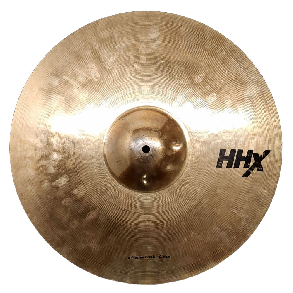 Used Sabian HHX Xplosion Crash Cymbal 18" - Good - Drum Center Of Portsmouth
