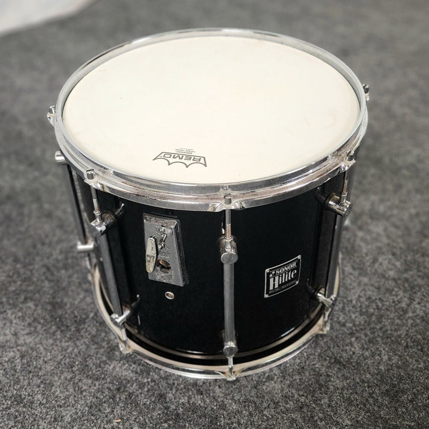Used Sonor HiLite 4pc Drum Set Black - Good - Drum Center Of Portsmouth