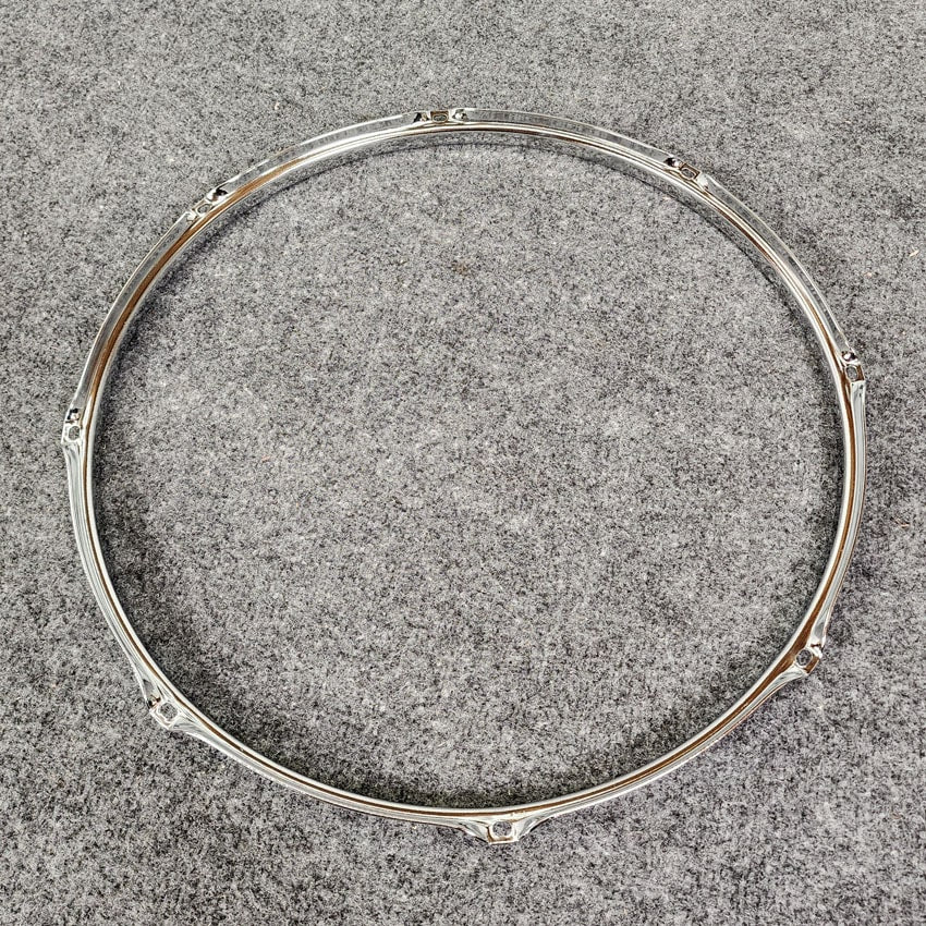 Used Triple Flanged Drum Hoop 18" 8-Lug - Excellent - Drum Center Of Portsmouth