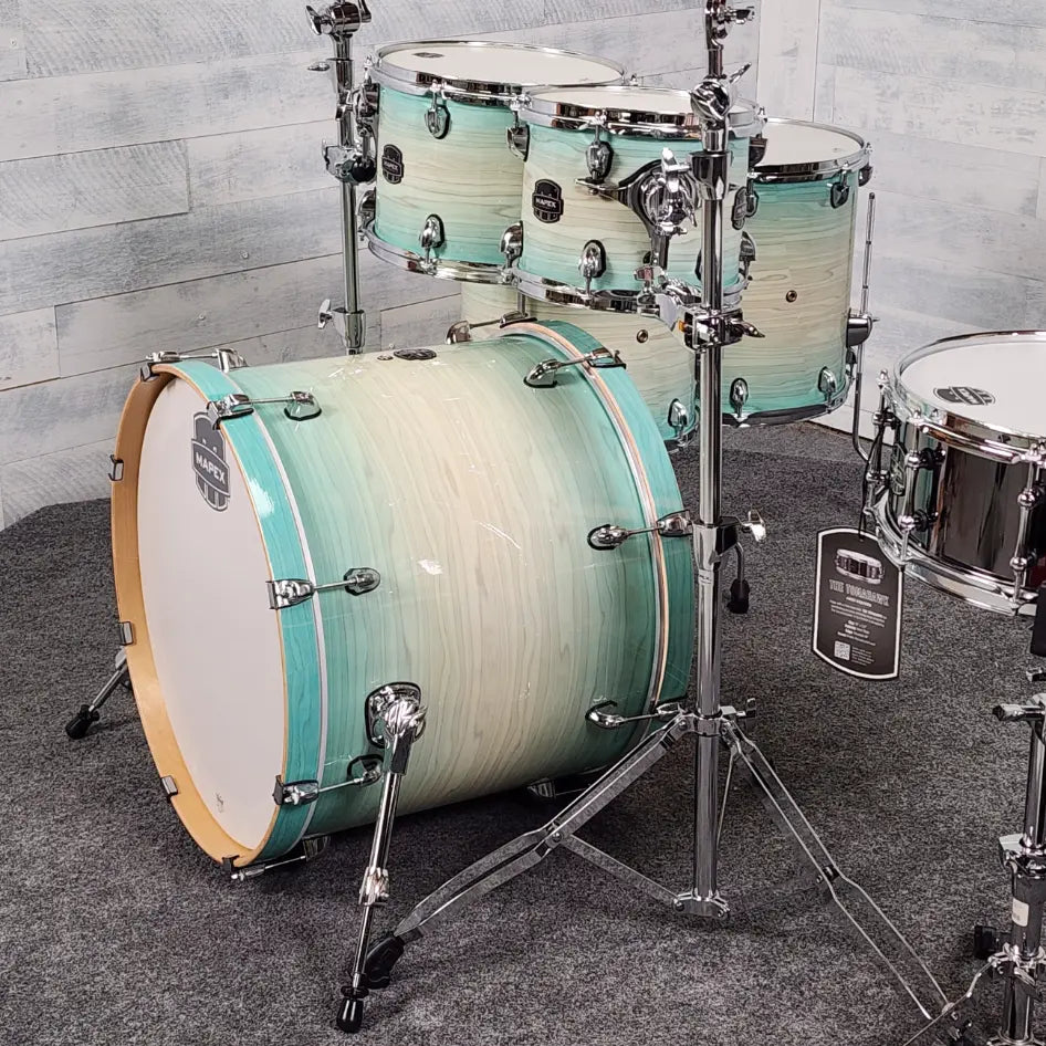 Used Mapex Armory 6pc Drum Set Ultramarine - Very Good - Drum Center Of Portsmouth