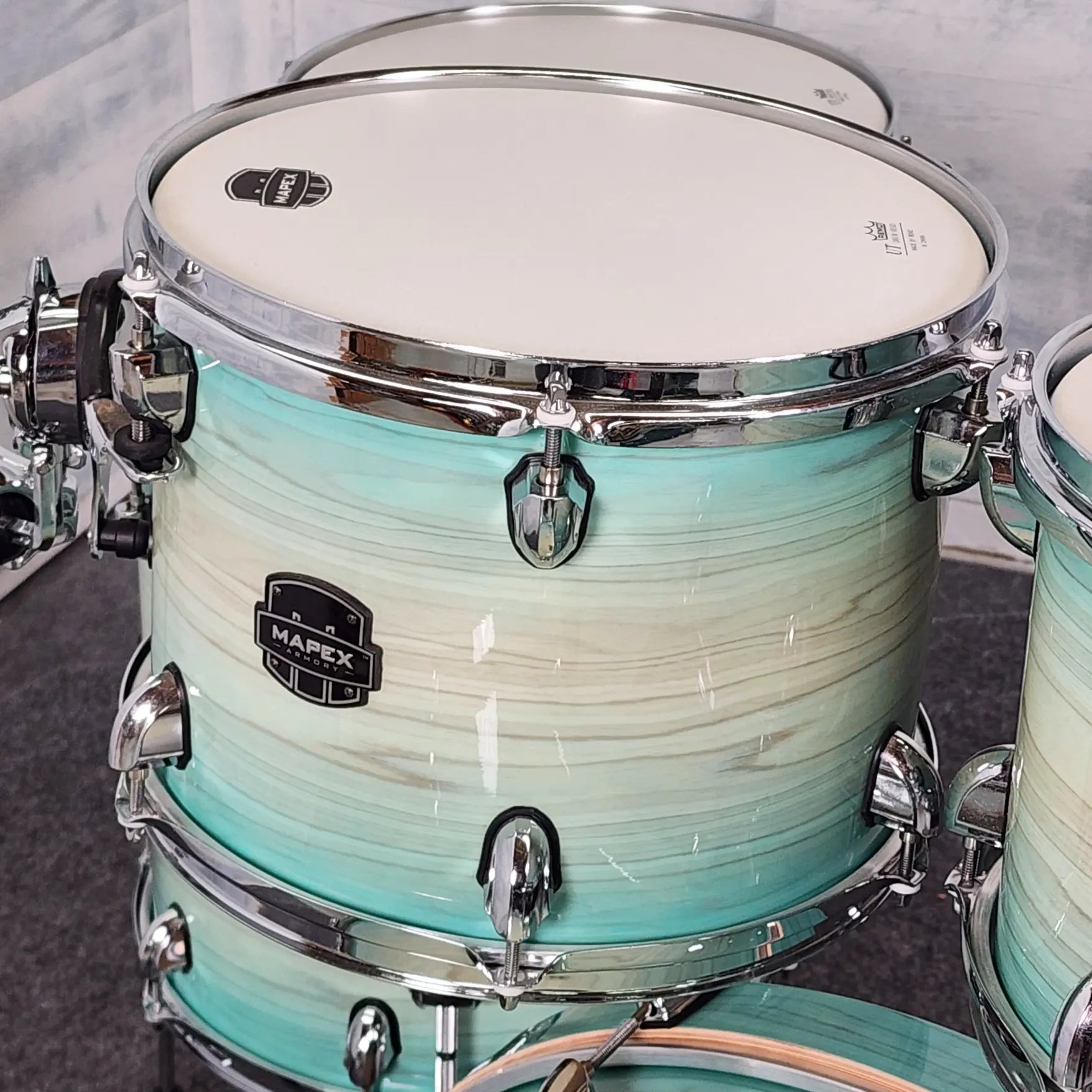Used Mapex Armory 6pc Drum Set Ultramarine - Very Good - Drum Center Of Portsmouth