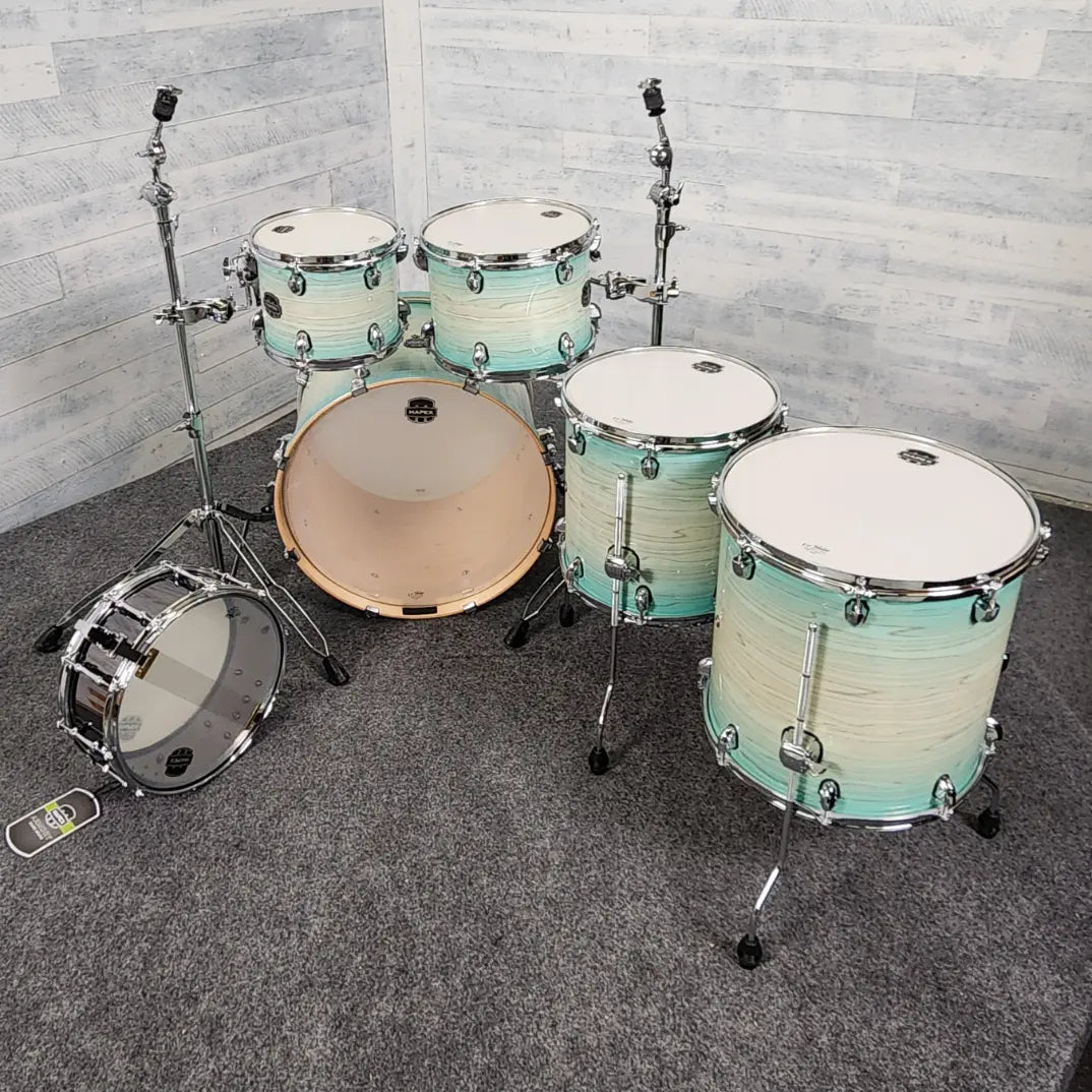 Used Mapex Armory 6pc Drum Set Ultramarine - Very Good - Drum Center Of Portsmouth