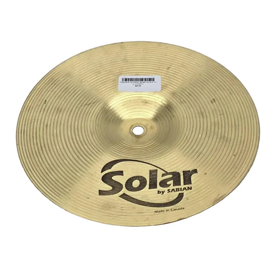 Used Solar by Sabian Splash Cymbal 10" - Very Good - Drum Center Of Portsmouth