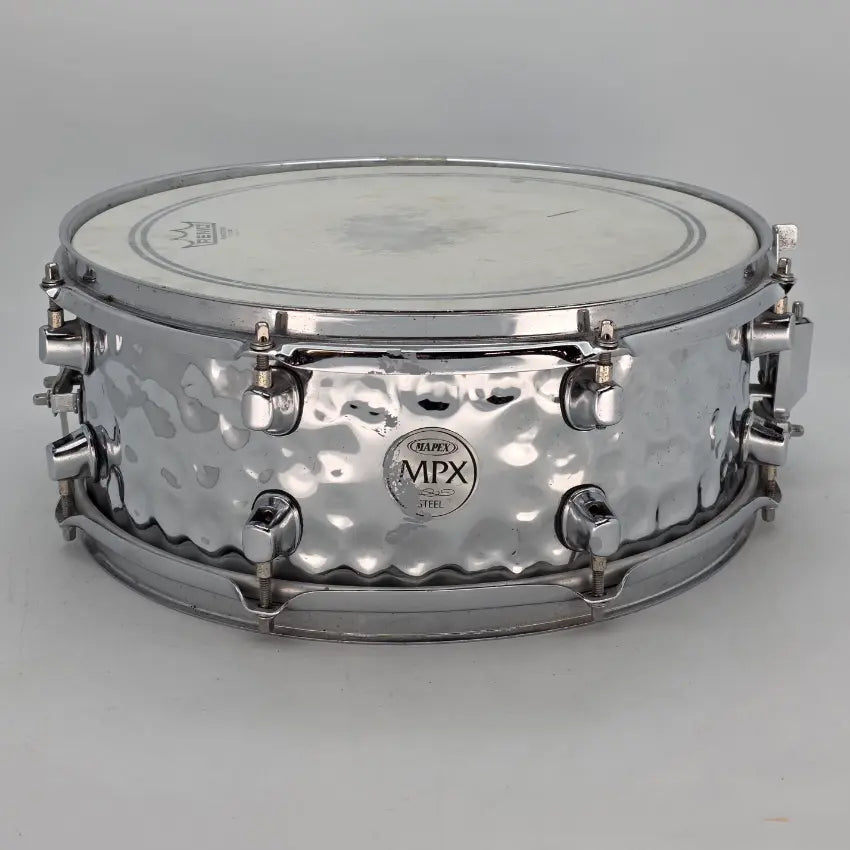 Used Mapex MPX Steel Snare Drum 14x5.5 - Fair - Drum Center Of Portsmouth