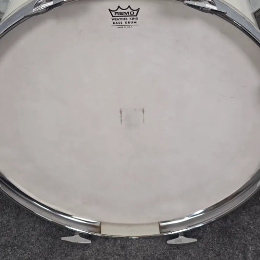 Used Sonor Phonic Centennial 4pc Drum Set White Wrap - Good - Drum Center Of Portsmouth