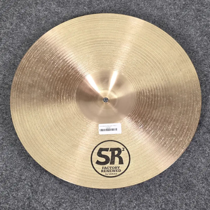 Used Sabian SR2 Thin Crash Cymbal 17" - Good - Drum Center Of Portsmouth
