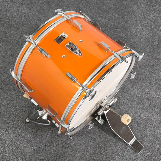 Used Vintage Sonor Champion 5pc Drum Set Metallic Orange w/Hardware - Very Good - Drum Center Of Portsmouth