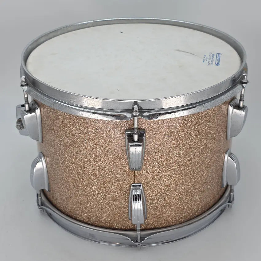 Used Vintage Ludwig Tom 13x9 Champagne Sparkle - Good - Drum Center Of Portsmouth