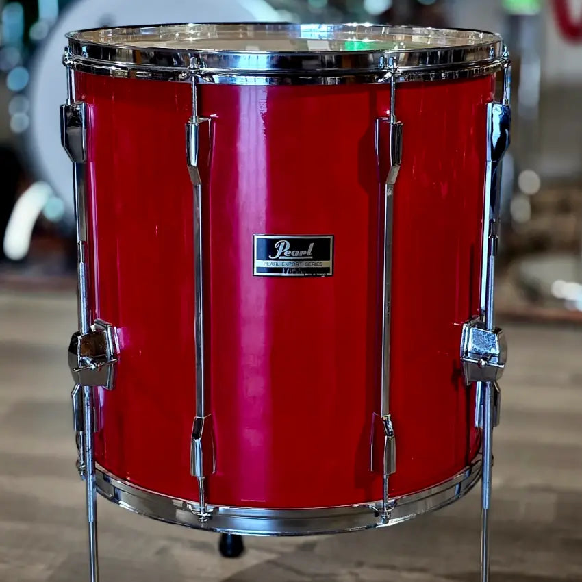 Used Pearl Export 4pc Drum Set Red - Good - Drum Center Of Portsmouth
