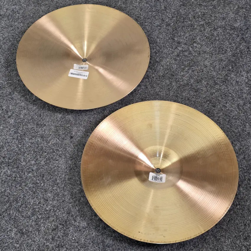 Used Zildjian New Beat Hi Hat Cymbals 14" - Good - Drum Center Of Portsmouth