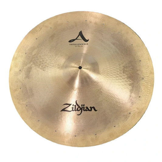 Used Zildjian A Swish Knocker Cymbal 22" - Very Good - Drum Center Of Portsmouth