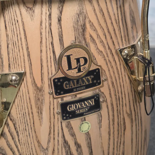 Used LP Giovanni Galaxy Conga, Natural Ash - Very Good - Drum Center Of Portsmouth