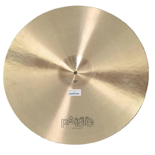 Used Paiste Formula 602 Thin Crash Cymbal 22" - Very Good - Drum Center Of Portsmouth
