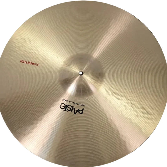 Used Paiste Formula 602 Paper Thin Crash Cymbal 20" - Very Good - Drum Center Of Portsmouth