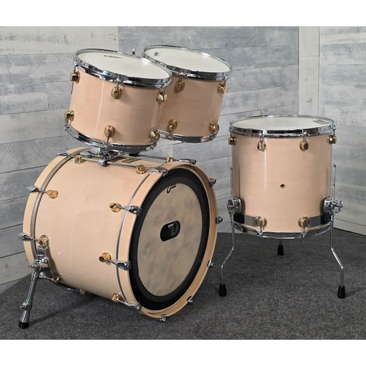 Used Mapex Orion Classic 4pc Drum Set Gloss Natural - Good - Drum Center Of Portsmouth
