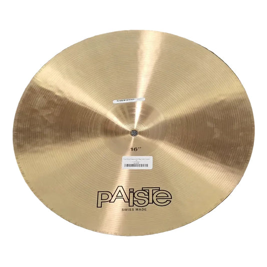 Used Paiste Formula 602 Thin Crash Cymbal 16 - Good - Drum Center Of Portsmouth