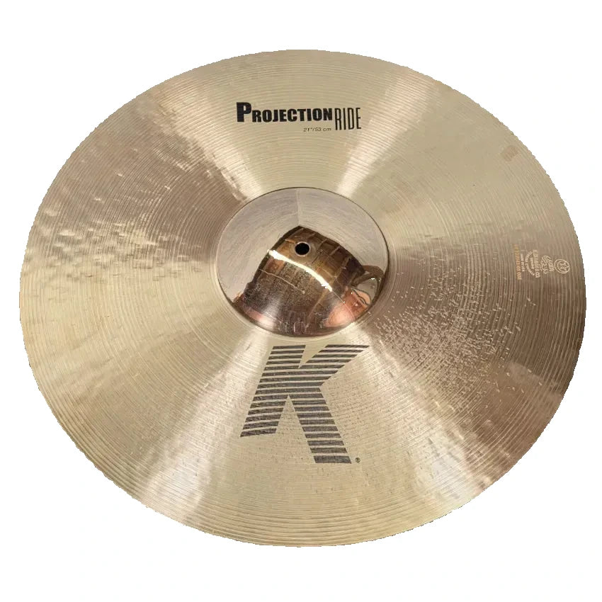Used Zildjian K Projection Ride Cymbal 21" - Very Good - Drum Center Of Portsmouth
