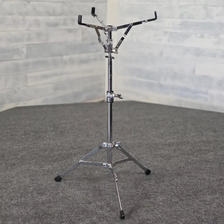Used Yamaha Single-Braced Snare Drum Stand White Label - Good - Drum Center Of Portsmouth