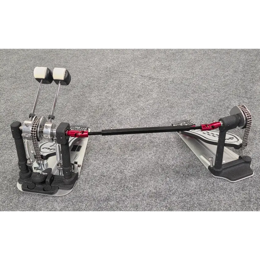Used DW 9000XF Double Bass Drum Pedal w/Case- Very Good - Drum Center Of Portsmouth