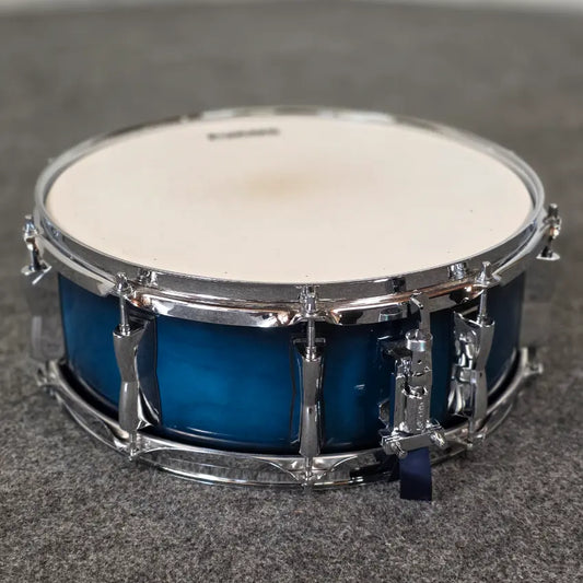 Used Yamaha Stage Custom Snare Drum 14x5.5 Deep Blue Sunburst - Very Good - Drum Center Of Portsmouth