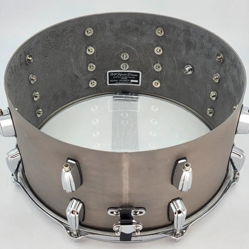 Used McKenzie Drums Magnesium Snare 14x7 - Very Good - Drum Center Of Portsmouth