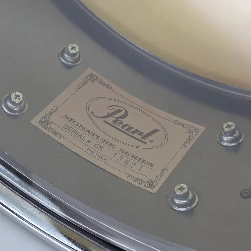 Used Pearl Chad Smith Signature Steel Snare Drum 14x5 - Good - Drum Center Of Portsmouth