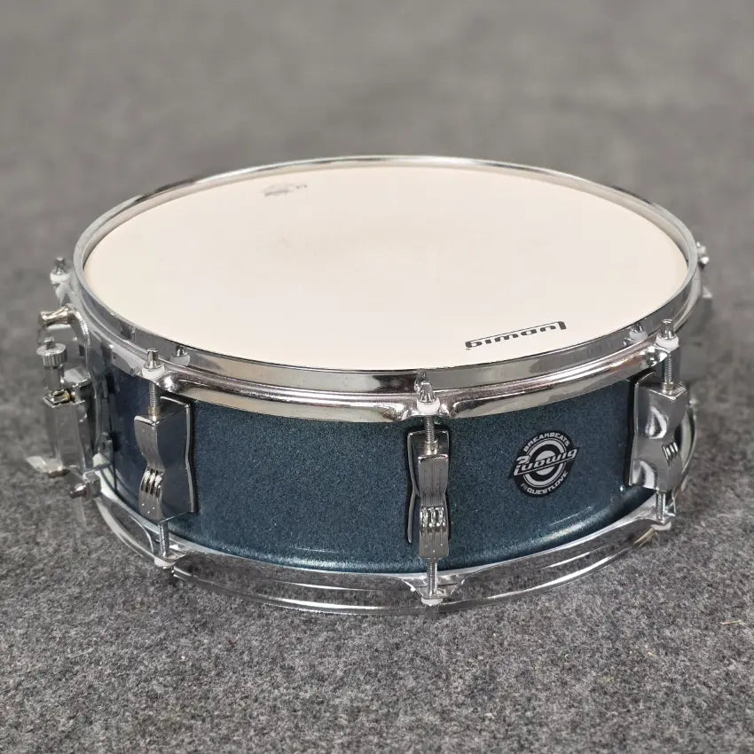 Used Ludwig Breakbeats 4pc Drum Set Blue Sparkle - Very Good - Drum Center Of Portsmouth