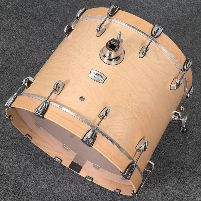 Used Yamaha Tour Custom Maple 4pc Drum Set w/20BD Butterscotch Satin - Good - Drum Center Of Portsmouth