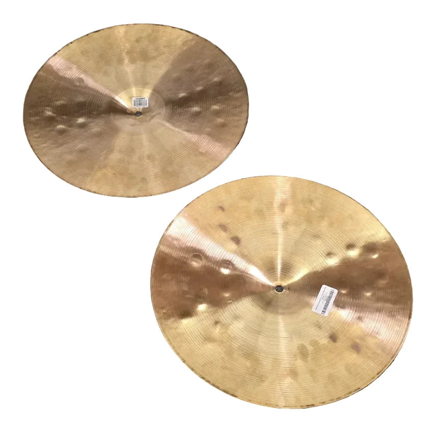 Used Meinl Byzance Extra Dry Medium Thin Hi Hat Cymbals 16" - Very Good - Drum Center Of Portsmouth