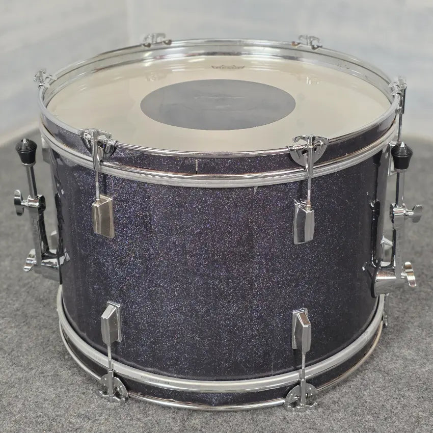 Used Misc MIJ 5pc Drum Set Grey Sparkle Wrap - Good - Drum Center Of Portsmouth