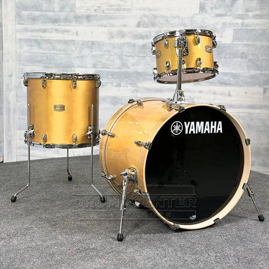 Yamaha Stage Custom Birch 3pc Drum Set 22/12/16 Natural Wood - Drum Center Of Portsmouth