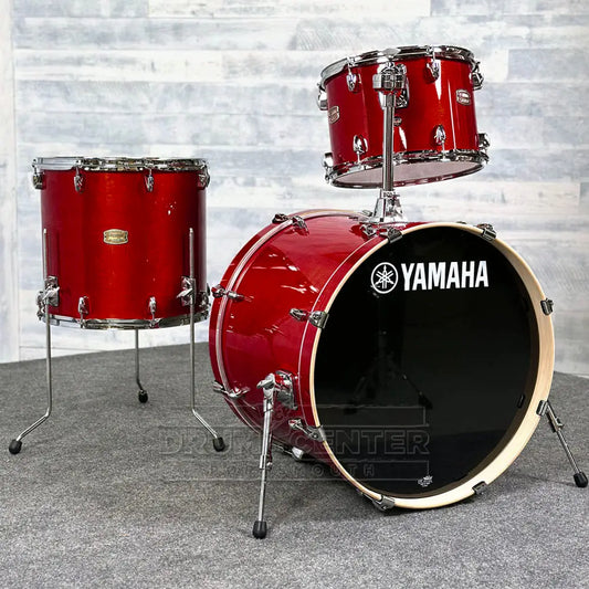 Yamaha Stage Custom Birch 3pc Drum Set 22/13/16 Cranberry Red - Drum Center Of Portsmouth