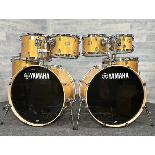 Yamaha Stage Custom Birch 8pc Drum Set (24" Double Bass) Natural Wood - Drum Center Of Portsmouth