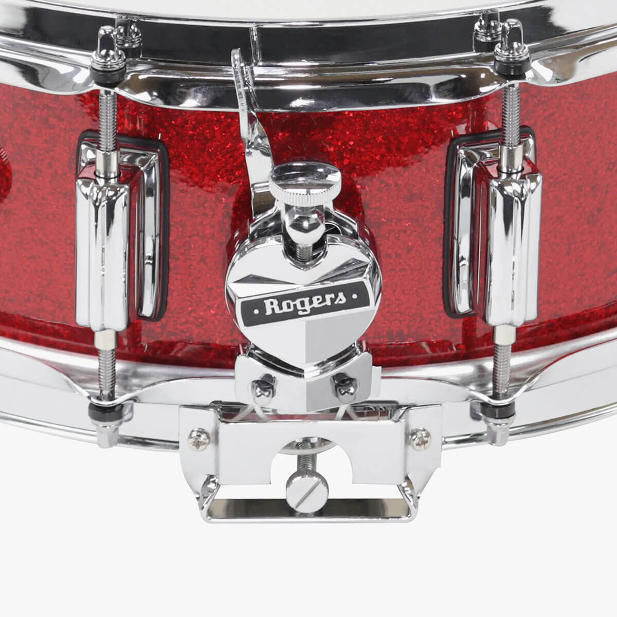 Rogers Dyna-Sonic Snare Drum 14x5 Red Sparkle - Drum Center Of Portsmouth