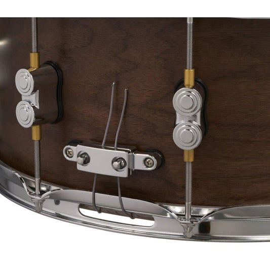 PDP Limited Edition Maple/Walnut Snare Drum 14x8 Natural Satin