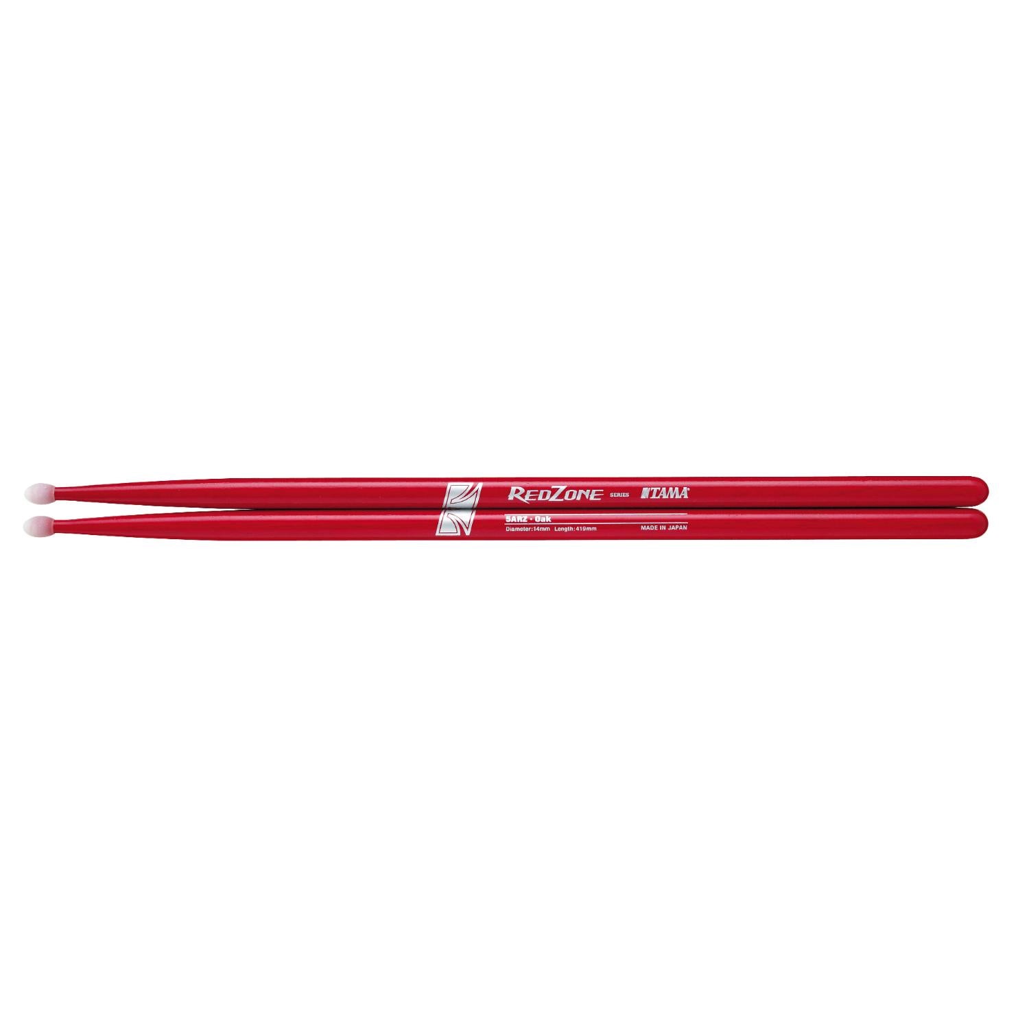 Tama RedZone Series Oak Drum Sticks Long 5A Nylon Tip - Drum Center of Portsmouth