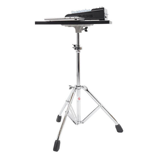 Gibraltar 77WKST Workstation Elliptical Leg Base 2-Tier Stand with 15x18 Mounted Table