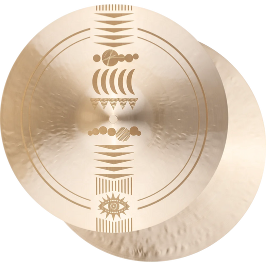 Meinl Artist Design Anika Nilles Lunar Hi Hat Cymbals 14" - Drum Center Of Portsmouth