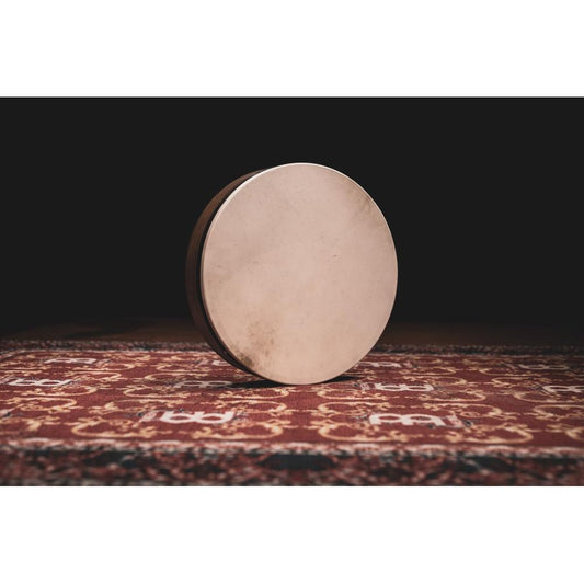 Meinl Artisan Edition Mizhar 18 x 4 Goat Skin Head Walnut Brown - Drum Center Of Portsmouth