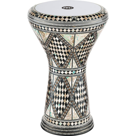 Meinl Percussion 8 3/4 Artisan Edition Doumbek White Burl Mosaic Royale - Drum Center Of Portsmouth