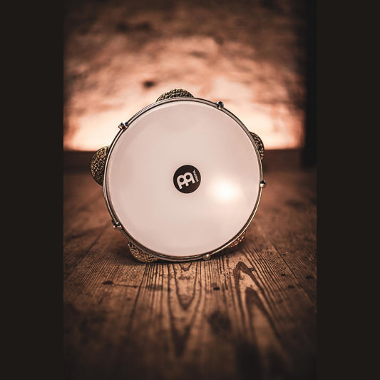 Meinl Percussion Artisan Riq Drum 8.75" White Burl Mosaic - Drum Center Of Portsmouth