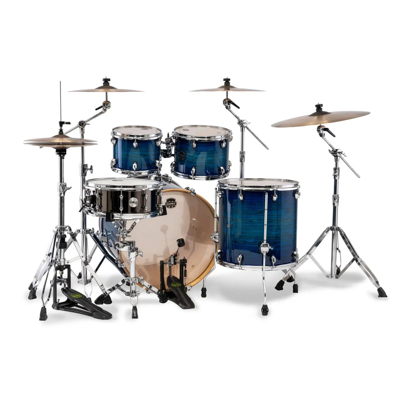 Mapex Armory 5pc Rock Drum Set Blue Wave Burst