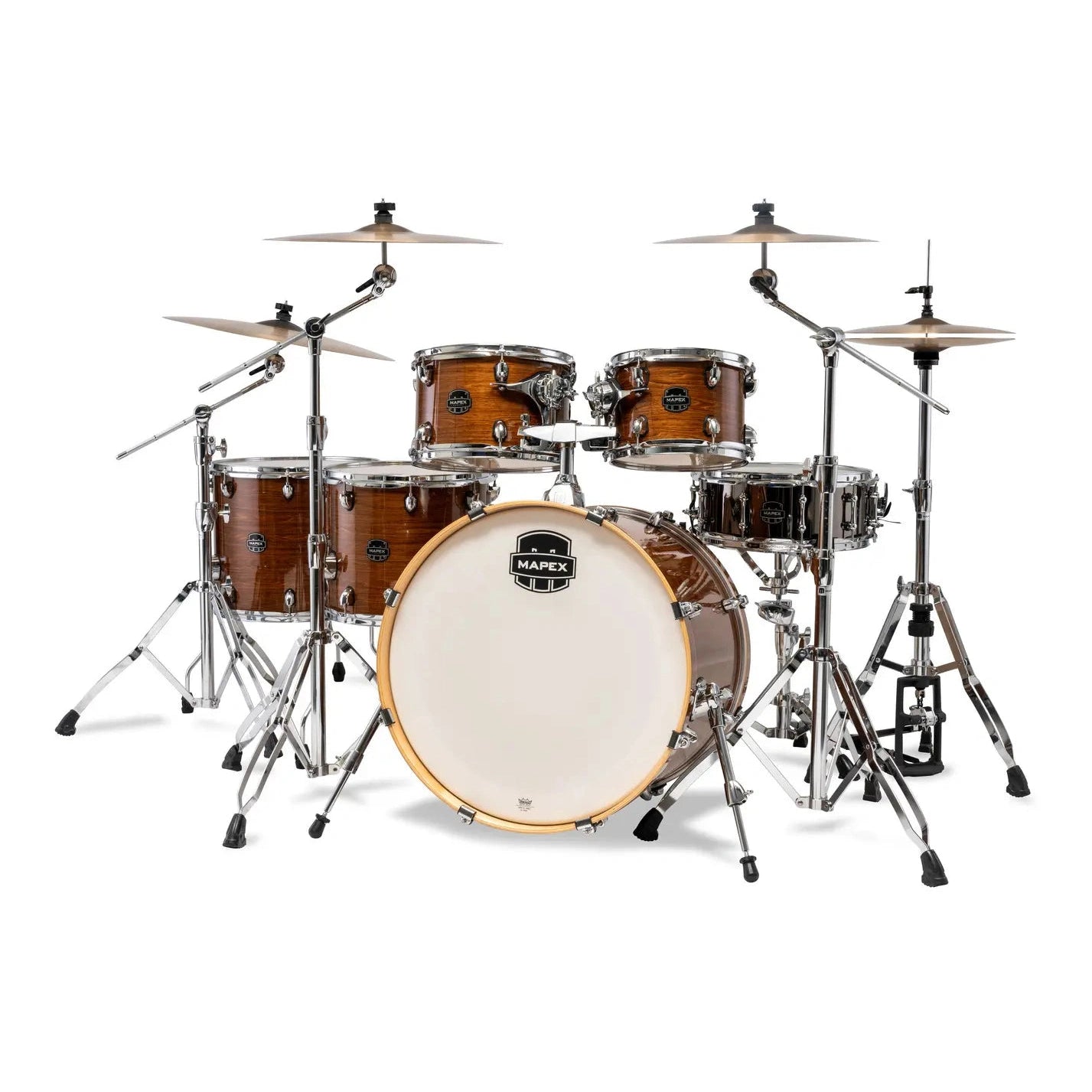 Mapex Armory 6pc Studioease Fast Drum Set Roasted Chestnut