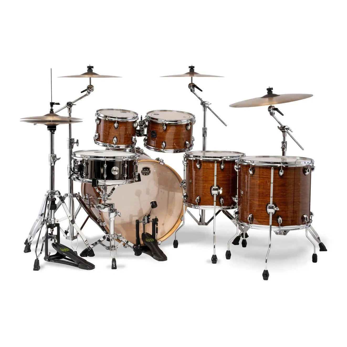 Mapex Armory 6pc Studioease Fast Drum Set Roasted Chestnut