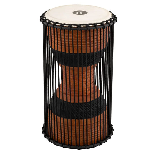 Meinl African Talking Drum 8 x 16 Large Brown/Black - Drum Center Of Portsmouth